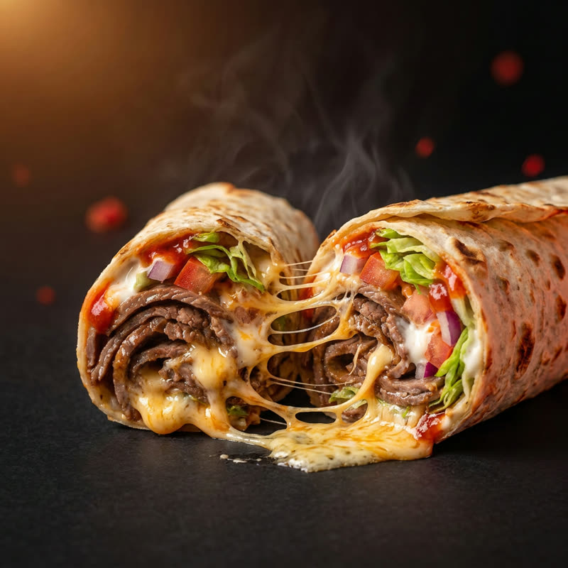 Menú Dürüm con Queso