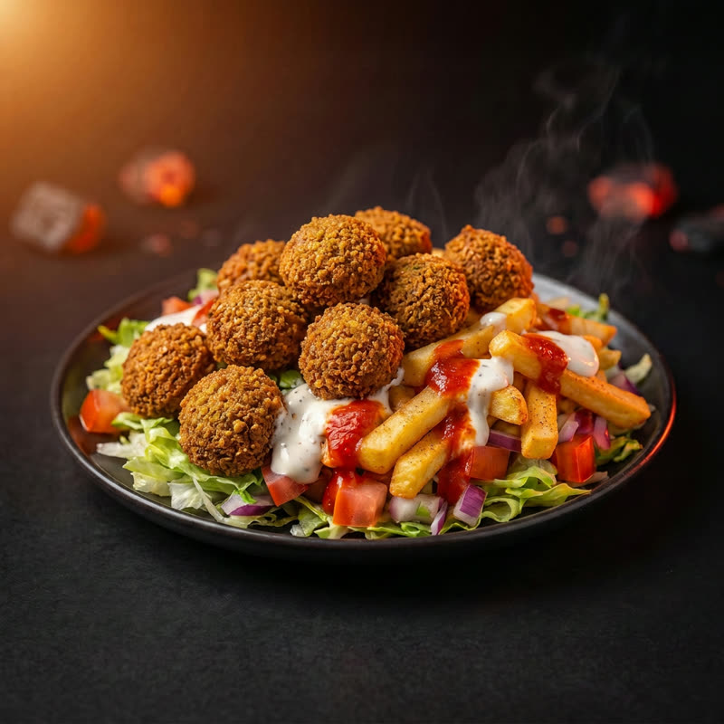 Menú Plato Falafel