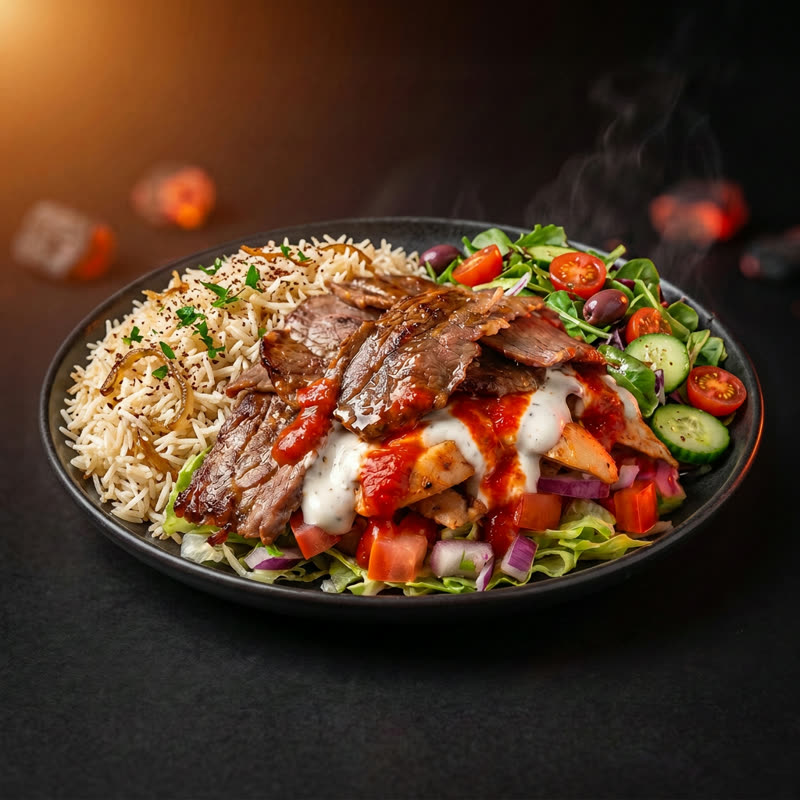 Menú Plato con Arroz